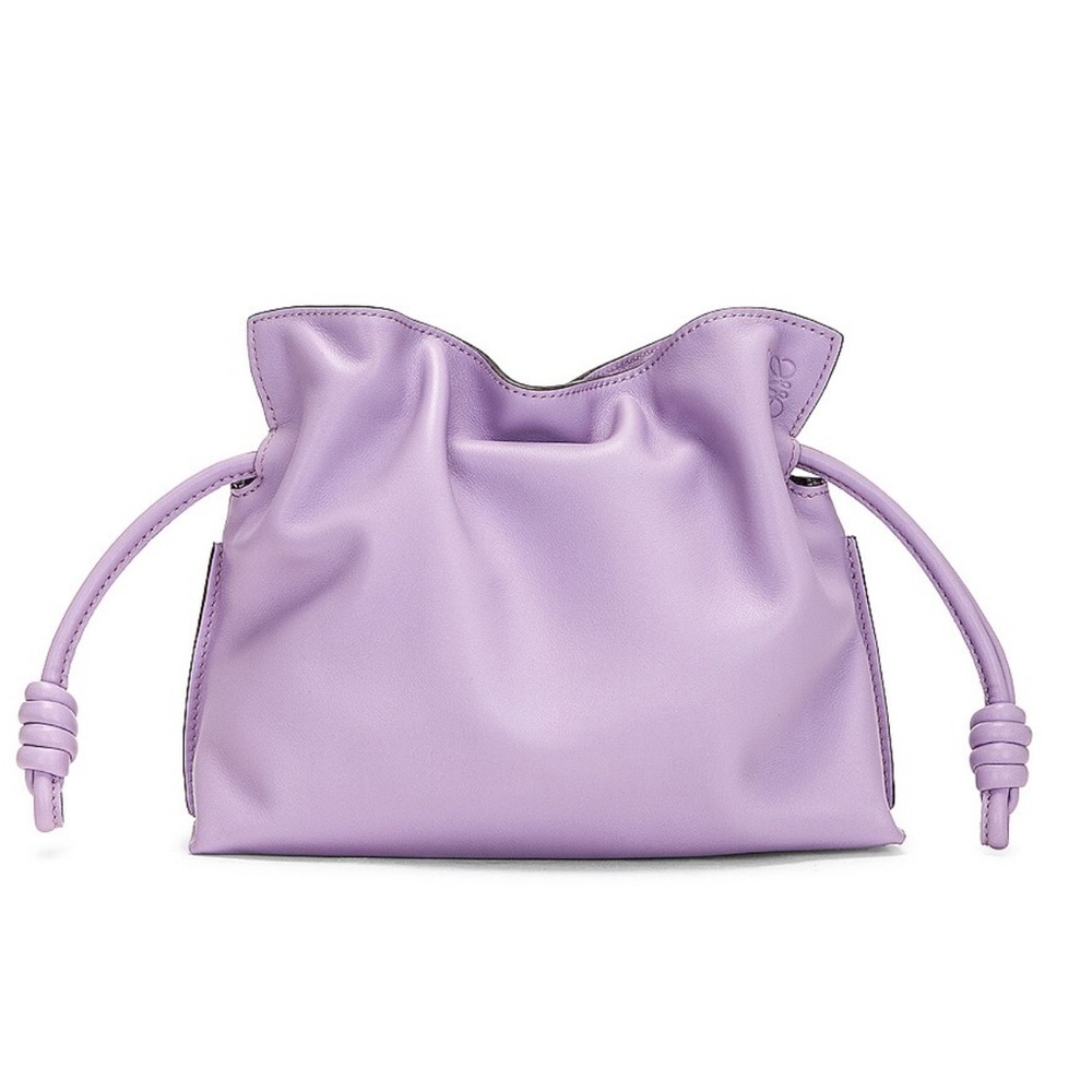 Loewe Lilac Mini Drawstring Bag